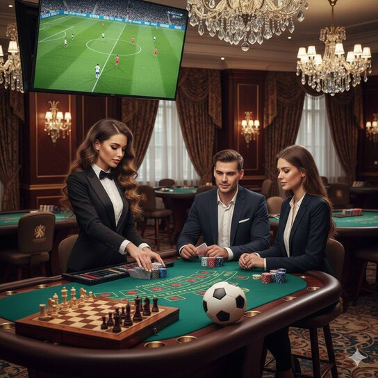Luxurious casino interior welcoming California players